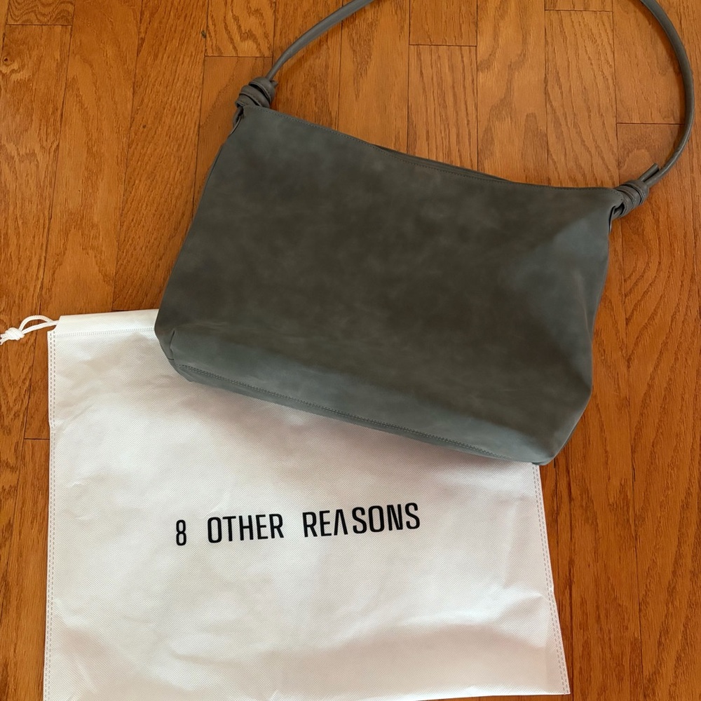8 Other Reasons Charcoal Shoulder Bag